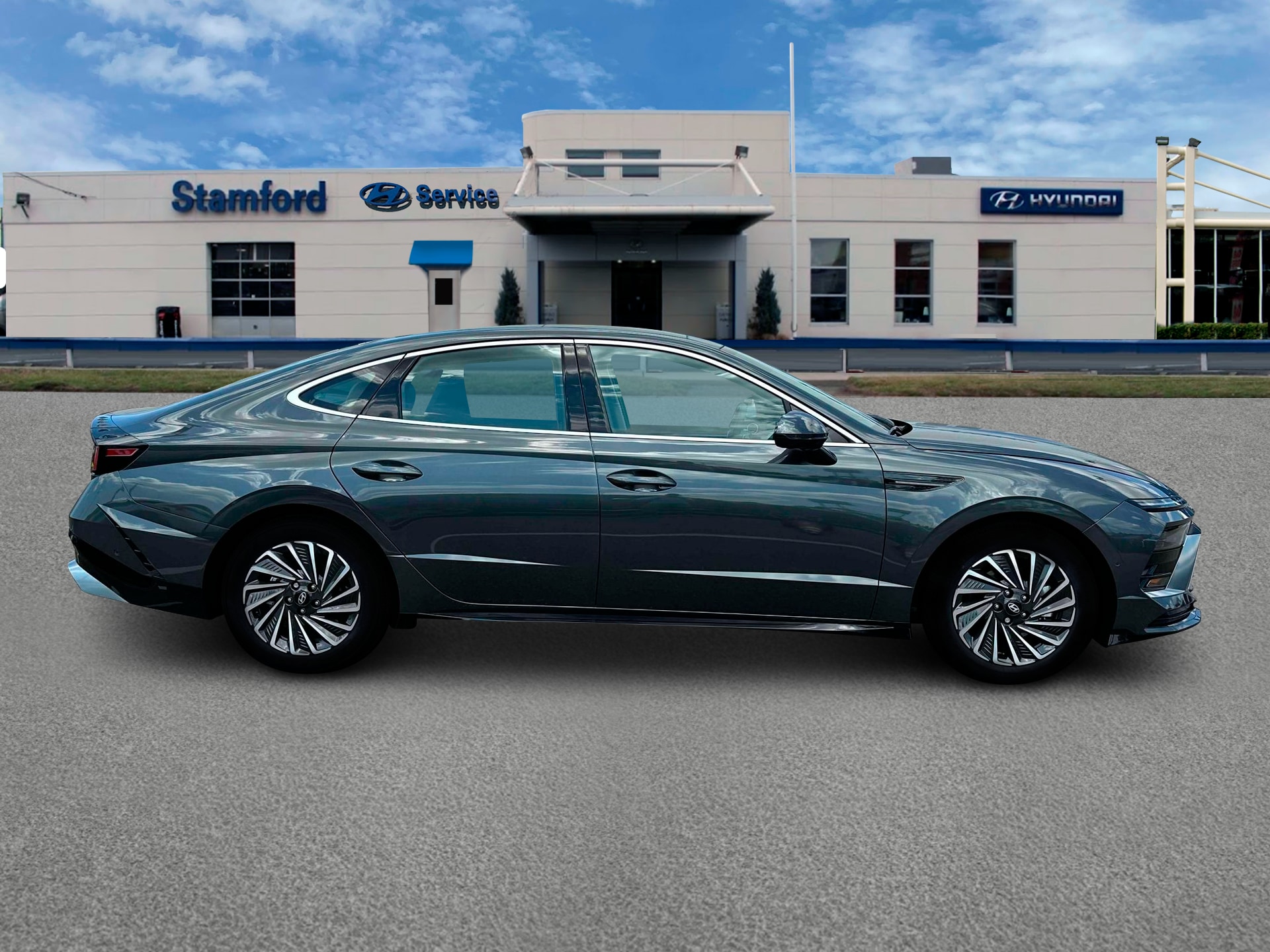 new 2025 Hyundai Sonata Hybrid car, priced at $39,355