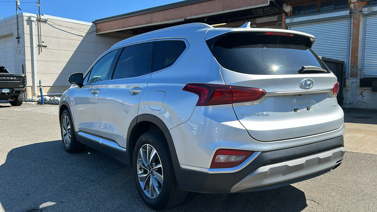 used 2019 Hyundai Santa Fe car, priced at $18,502