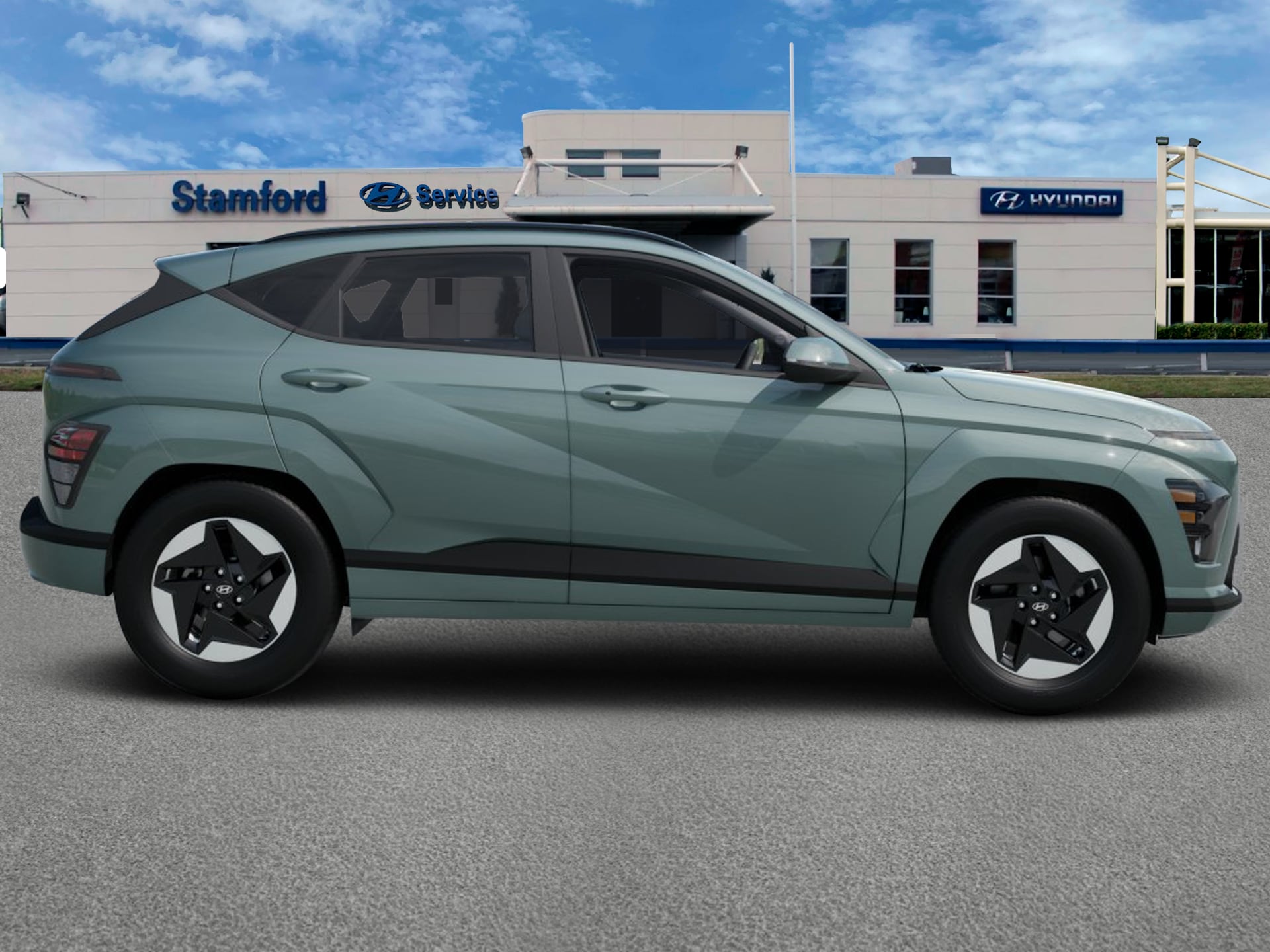 new 2025 Hyundai Kona Electric car, priced at $39,090