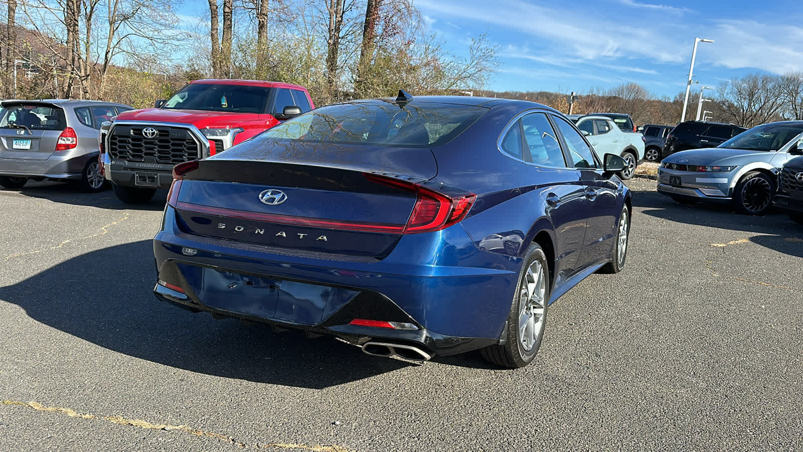 used 2021 Hyundai Sonata car, priced at $21,988