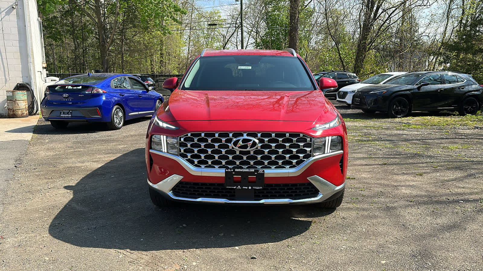 used 2021 Hyundai Santa Fe car, priced at $25,985