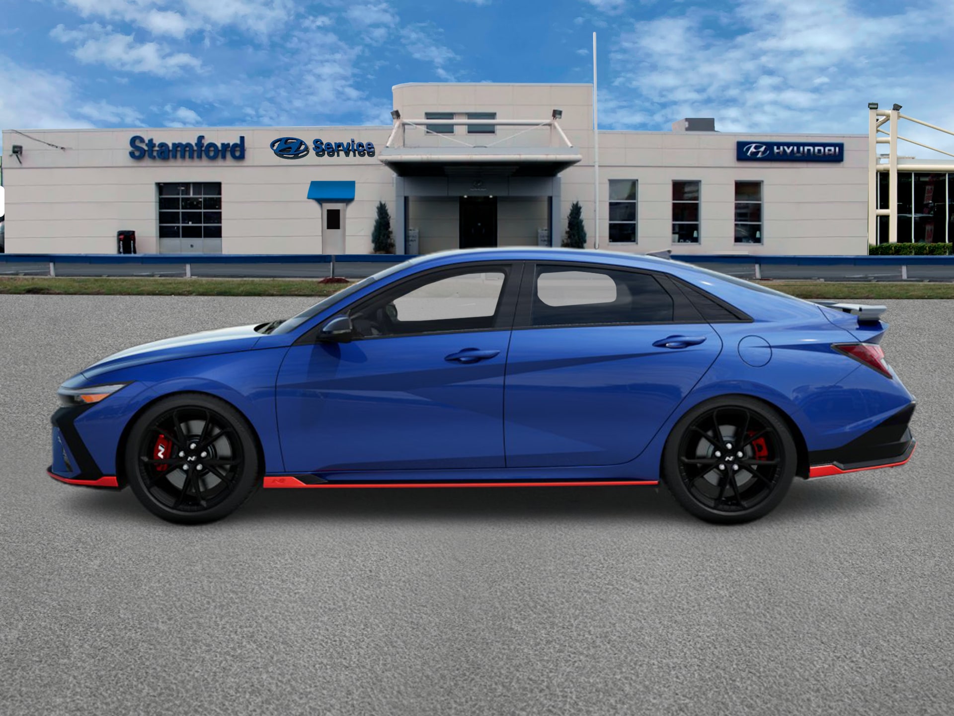 new 2025 Hyundai Elantra N car, priced at $35,100