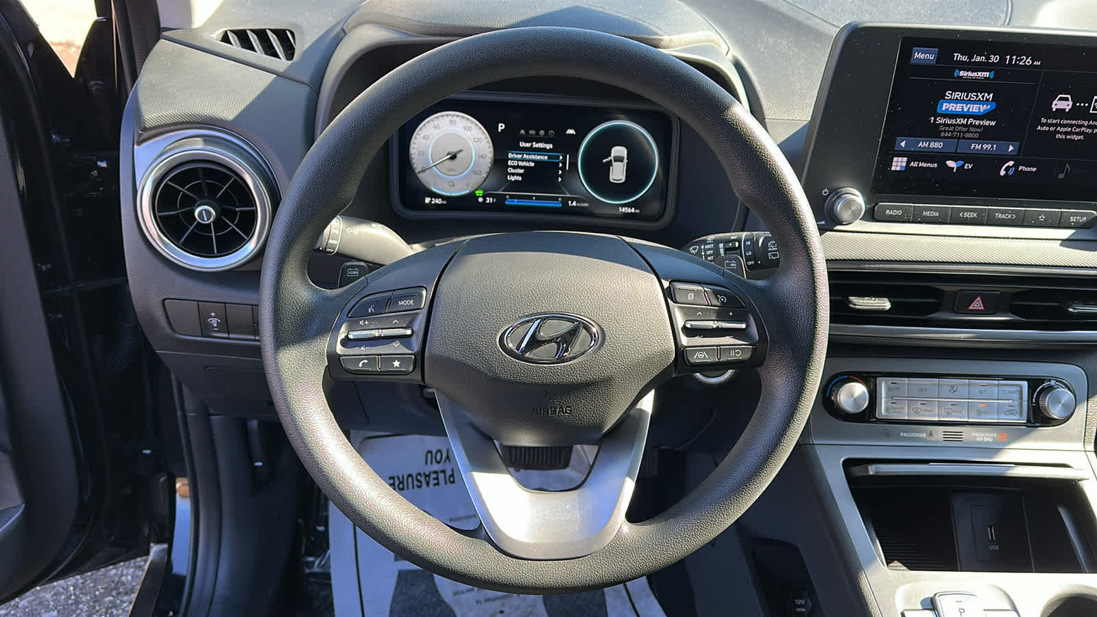 used 2023 Hyundai Kona Electric car, priced at $20,302