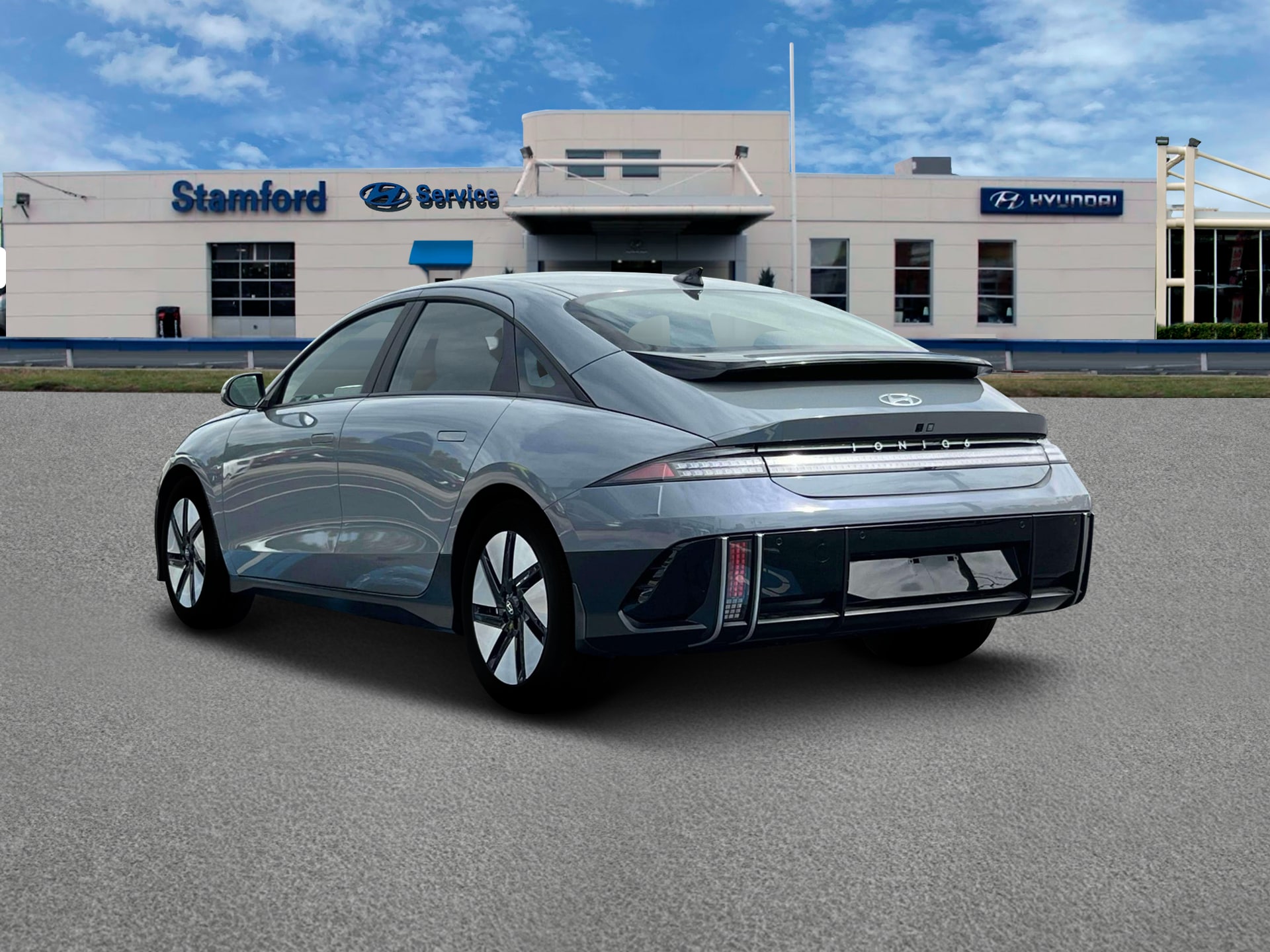 new 2025 Hyundai IONIQ 6 car, priced at $48,225