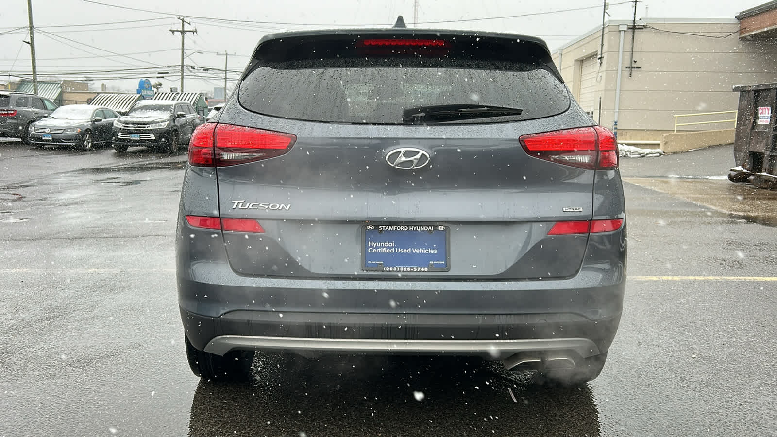 used 2021 Hyundai Tucson car, priced at $19,905