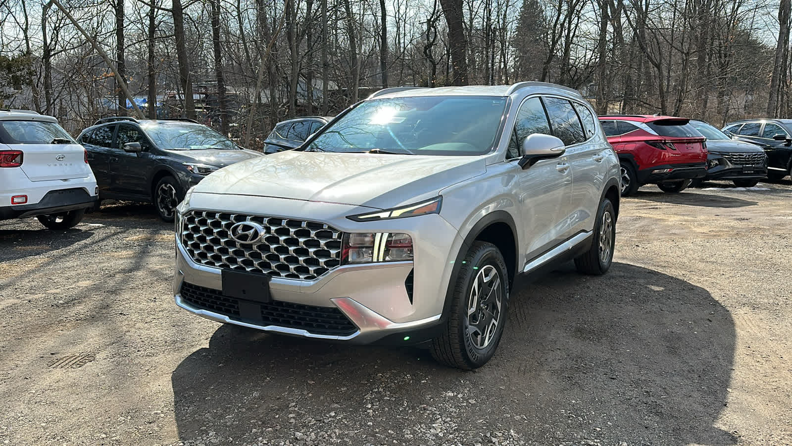 used 2022 Hyundai Santa Fe Hybrid car, priced at $22,999