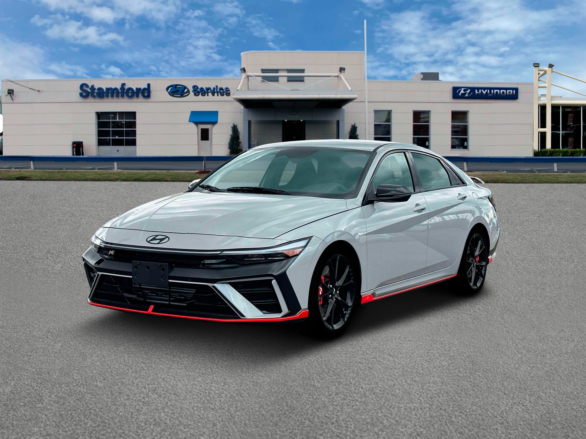 new 2025 Hyundai Elantra N car, priced at $36,220