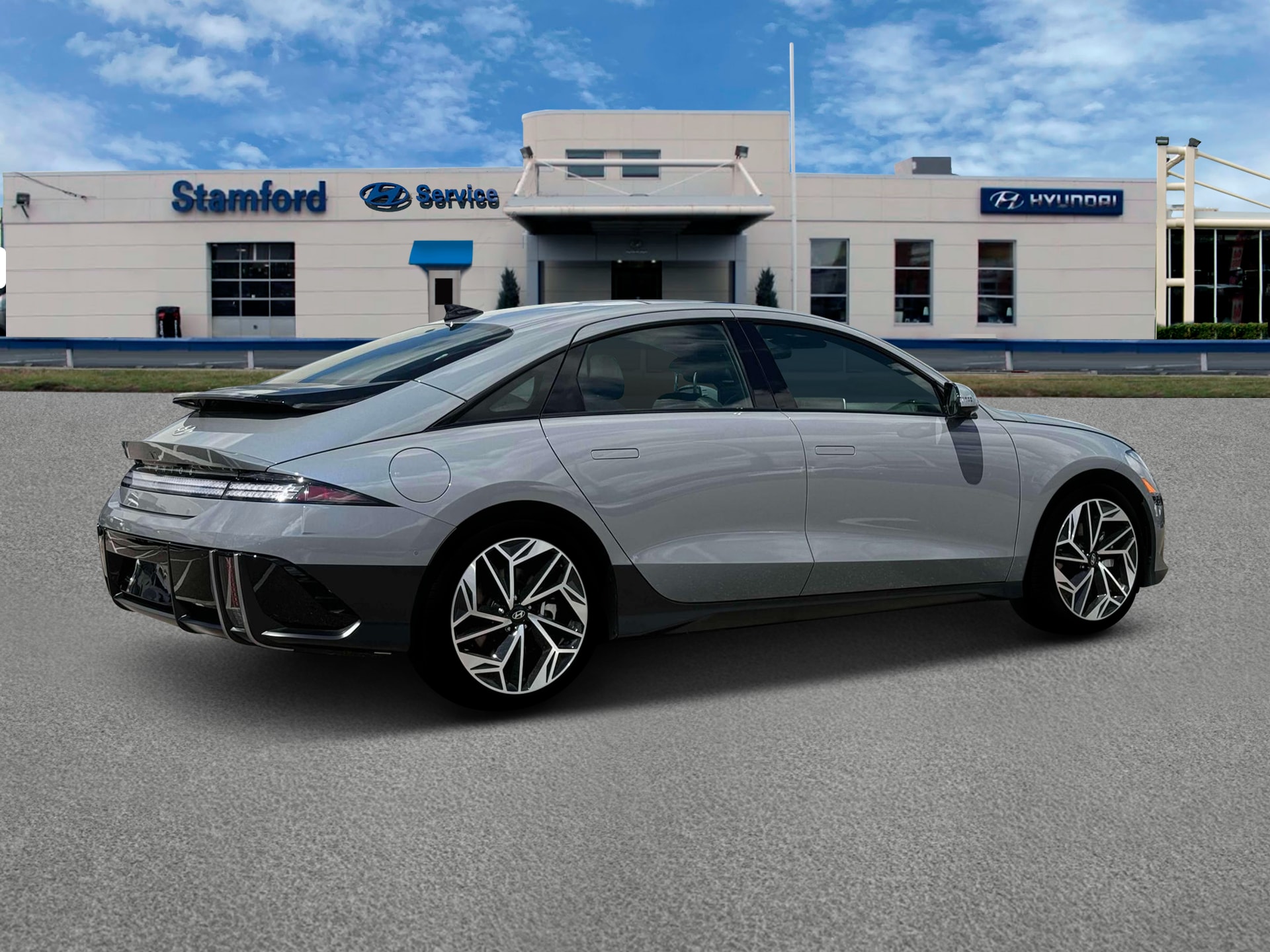 new 2025 Hyundai IONIQ 6 car, priced at $56,455