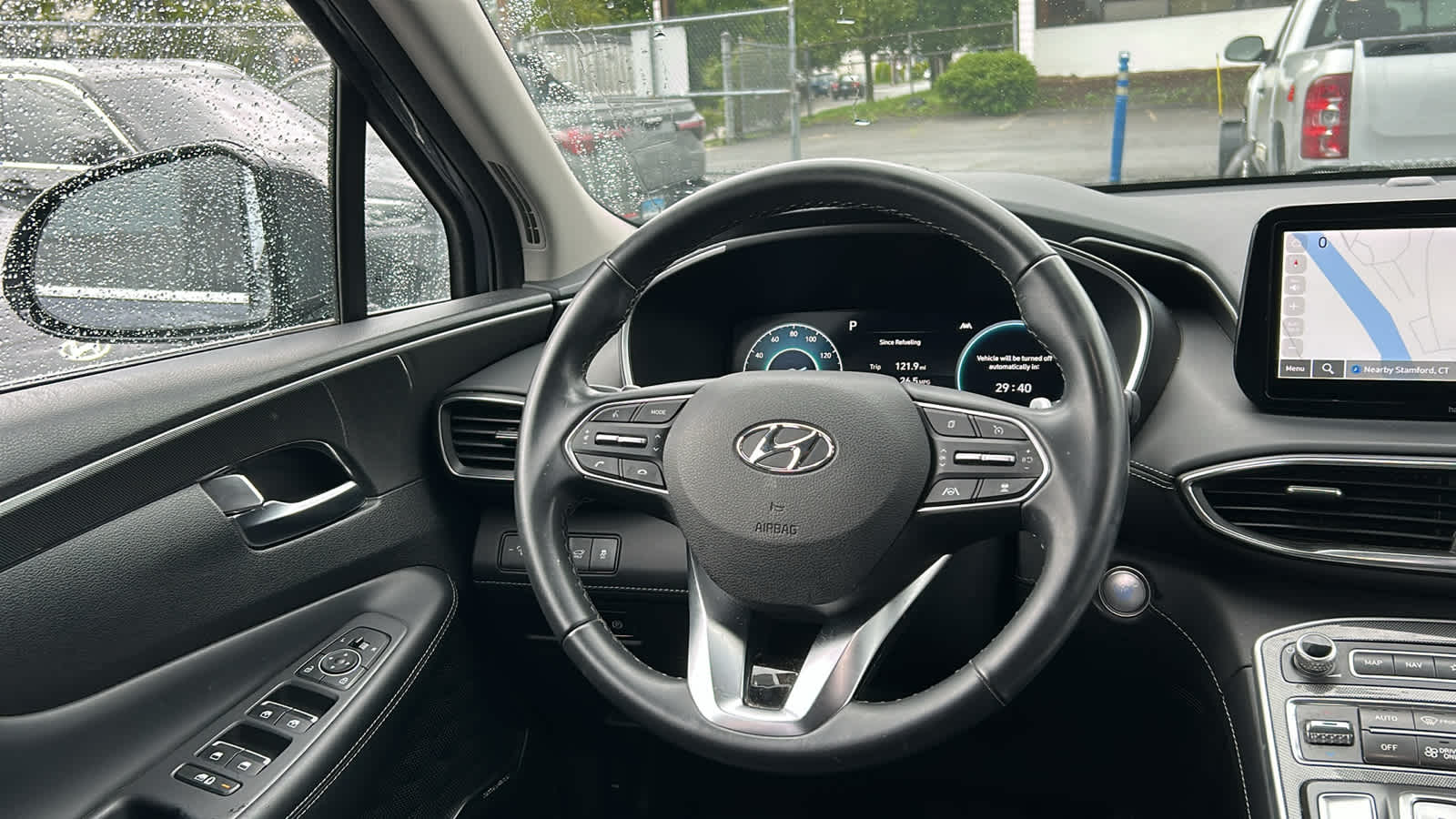 used 2021 Hyundai Santa Fe Hybrid car, priced at $25,905