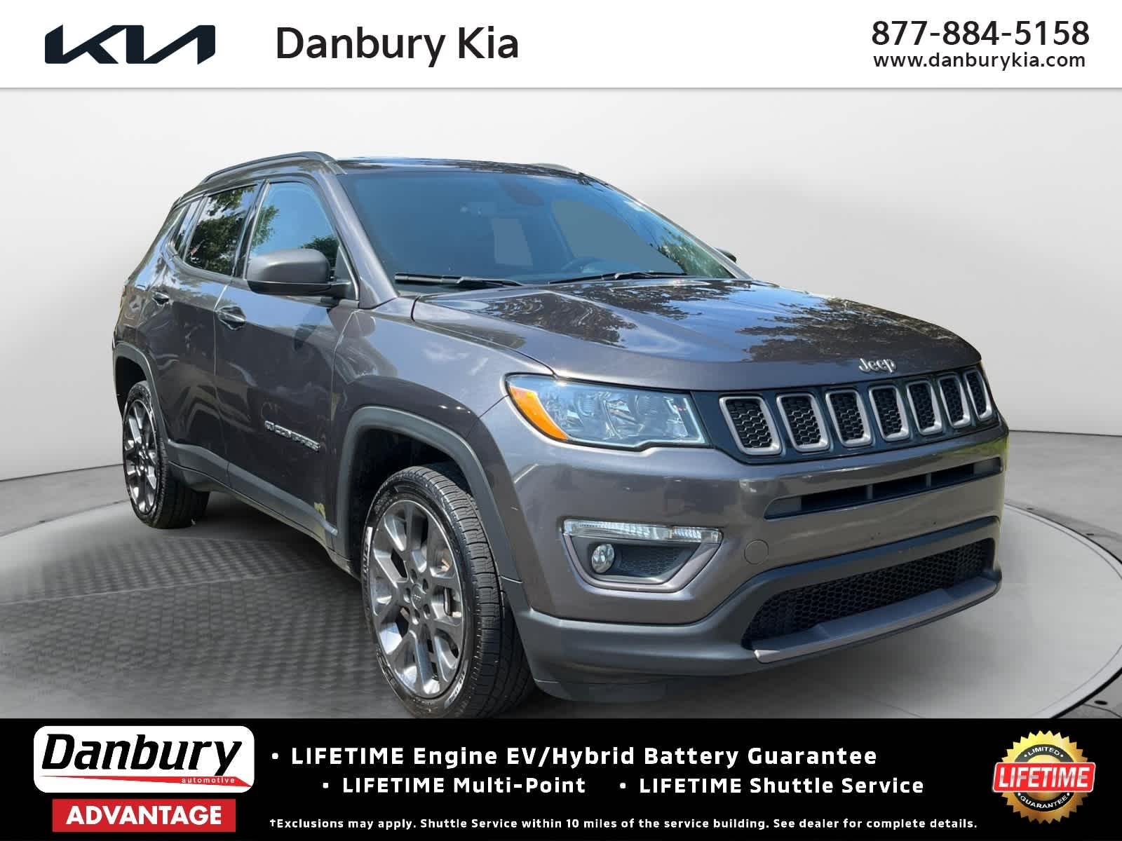 used 2021 Jeep Compass car, priced at $21,150