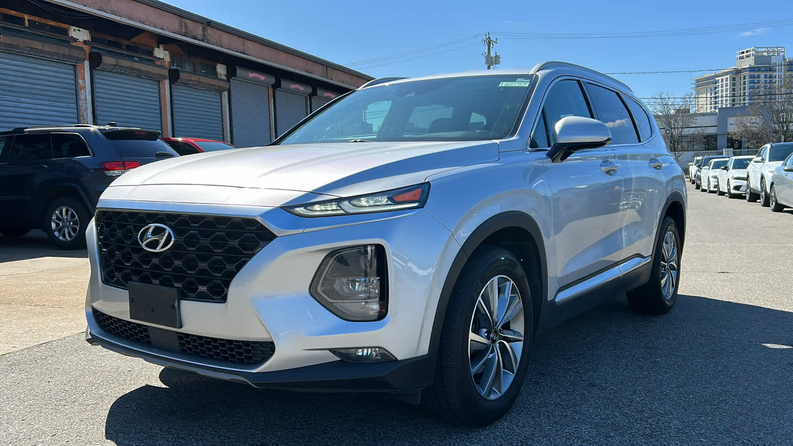 used 2019 Hyundai Santa Fe car, priced at $18,502
