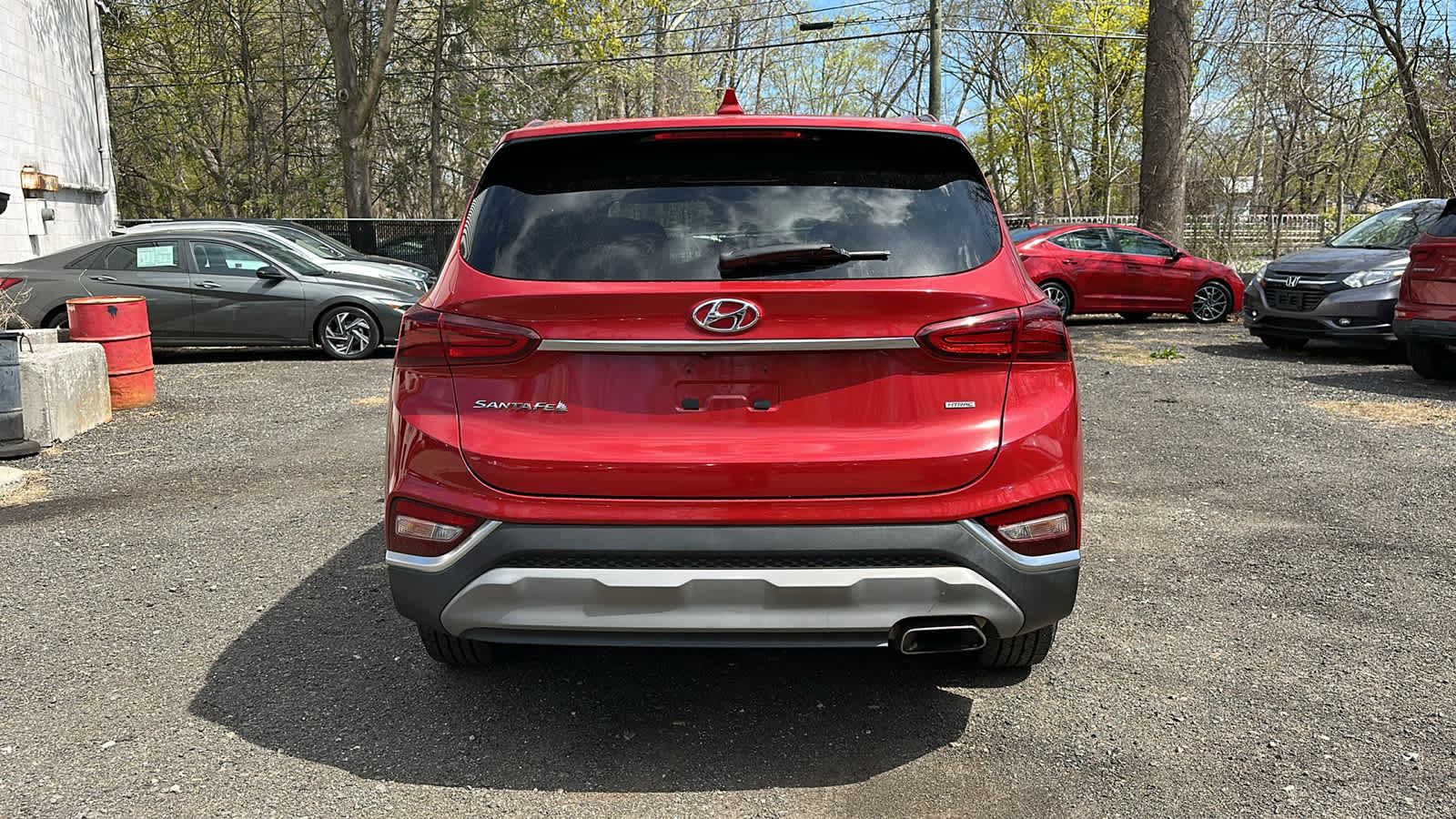 used 2019 Hyundai Santa Fe car, priced at $19,902