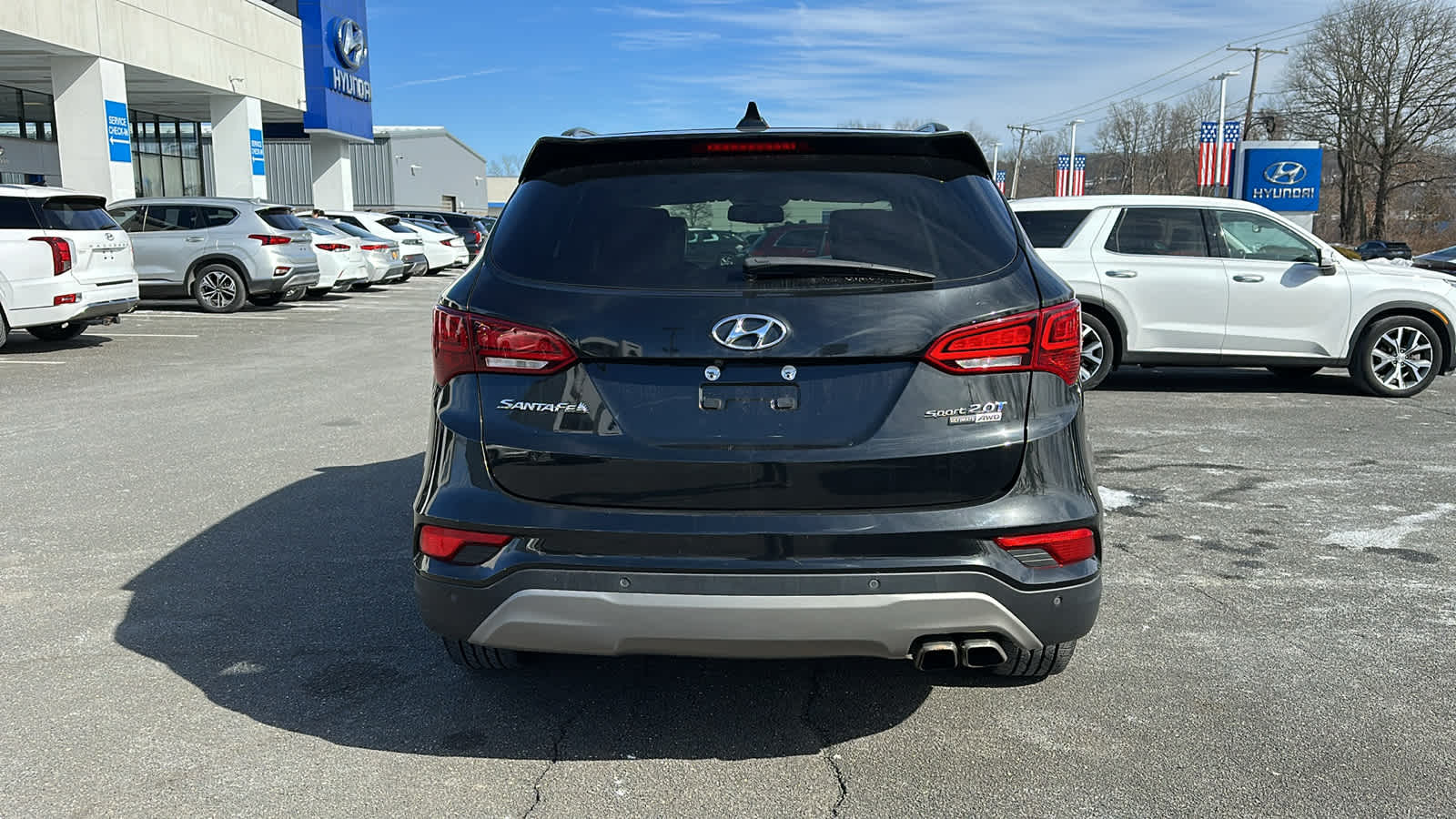 used 2017 Hyundai Santa Fe Sport car, priced at $19,503