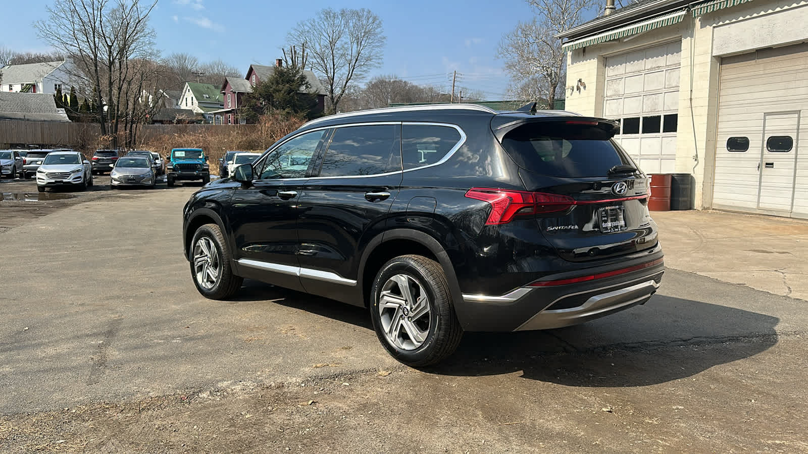 used 2021 Hyundai Santa Fe car, priced at $22,688