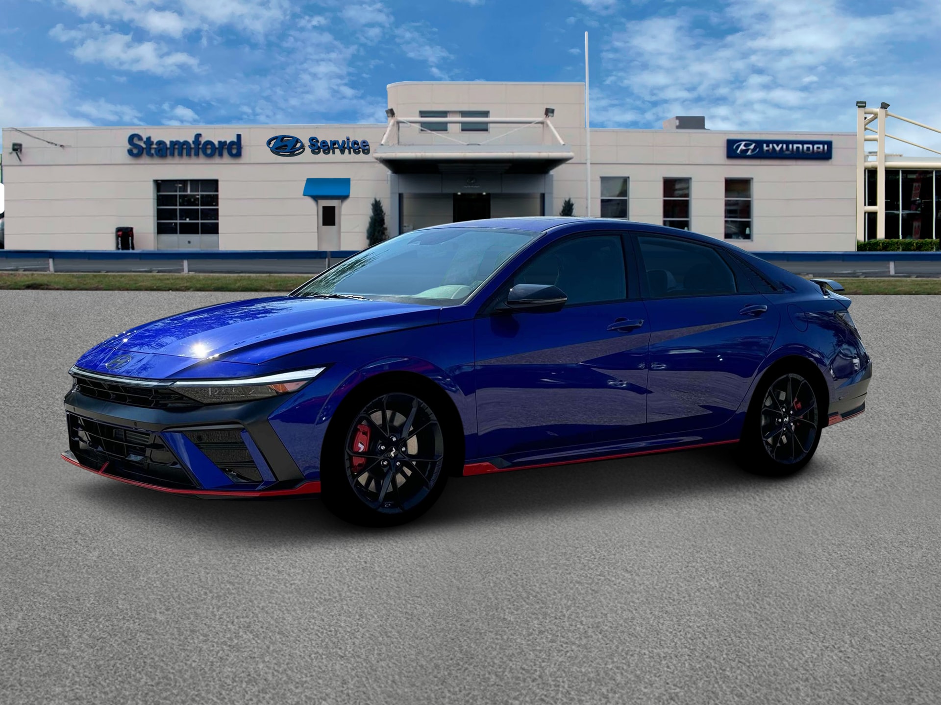 new 2025 Hyundai Elantra N car, priced at $36,945