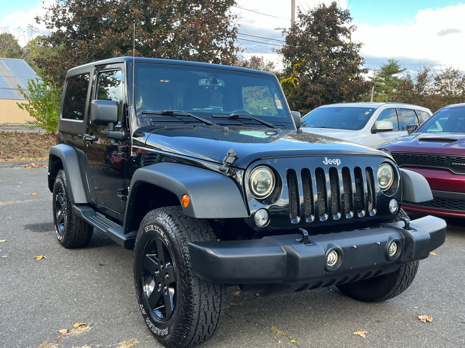 used 2015 Jeep Wrangler car, priced at $14,311