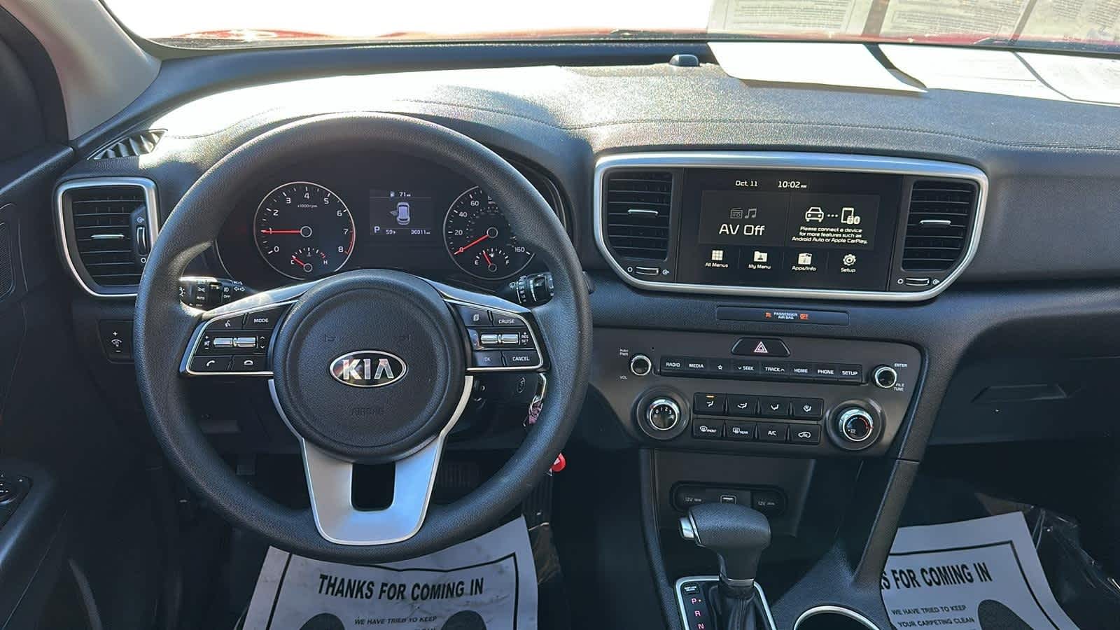 used 2022 Kia Sportage car, priced at $18,737