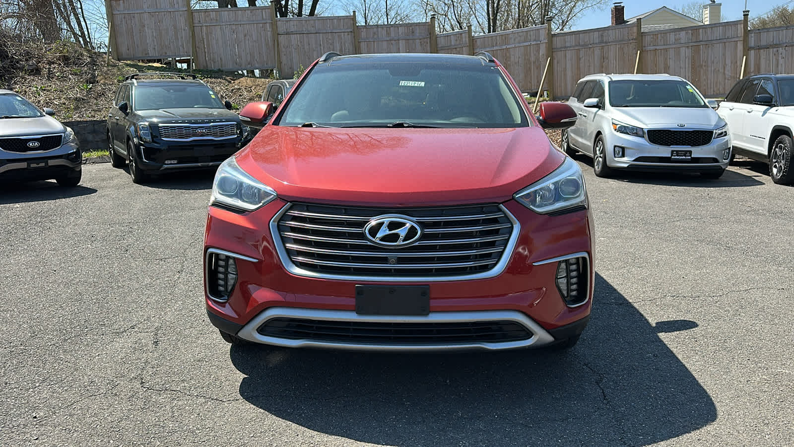 used 2018 Hyundai Santa Fe car, priced at $16,902
