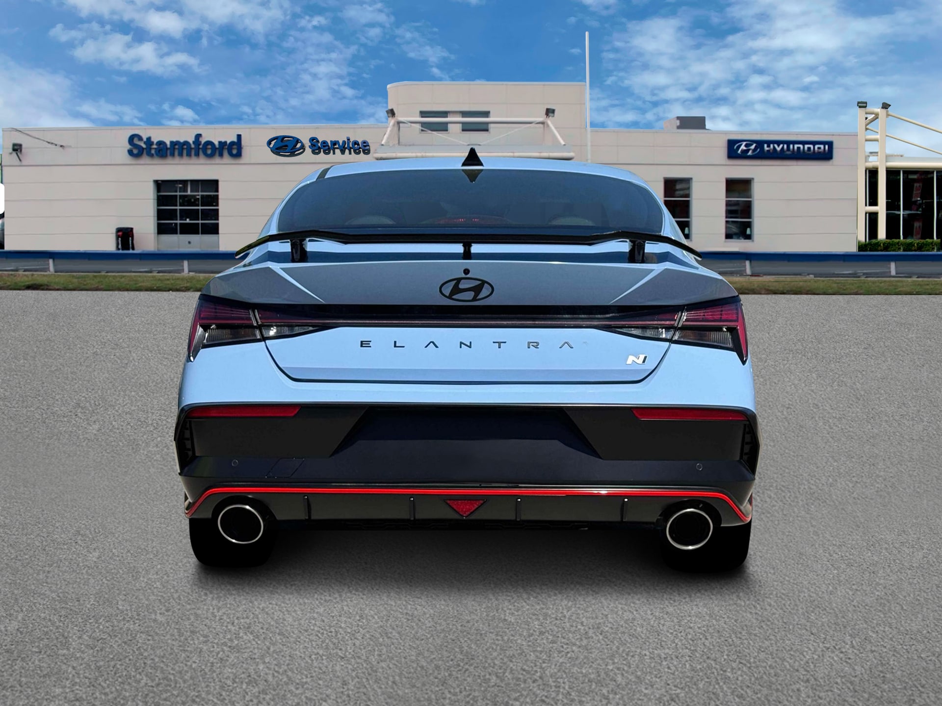 new 2025 Hyundai Elantra N car, priced at $37,720