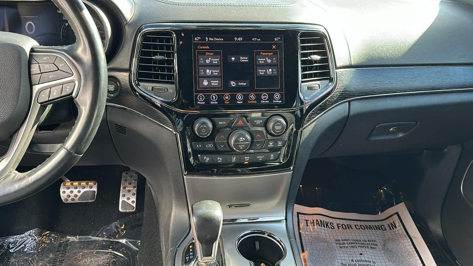 used 2020 Jeep Grand Cherokee car, priced at $29,792