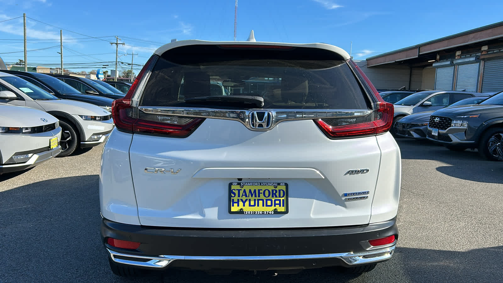 used 2021 Honda CR-V Hybrid car, priced at $33,988