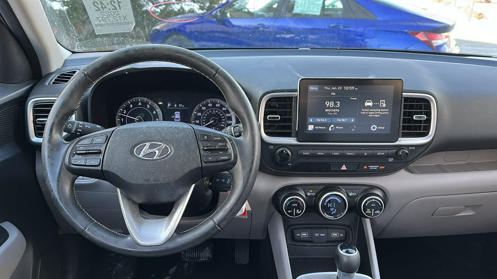 used 2022 Hyundai Venue car, priced at $18,507