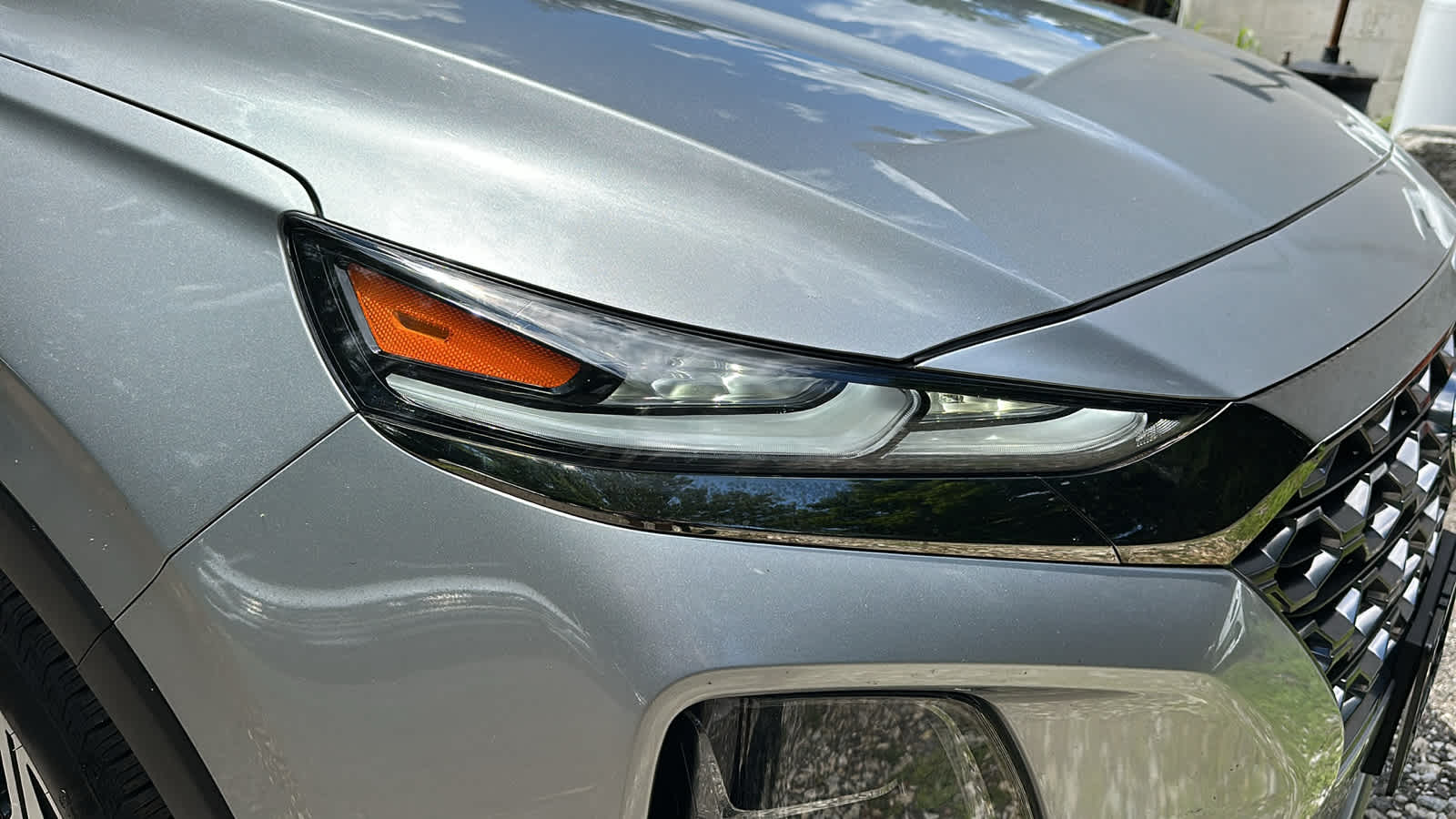 used 2020 Hyundai Santa Fe car, priced at $23,609