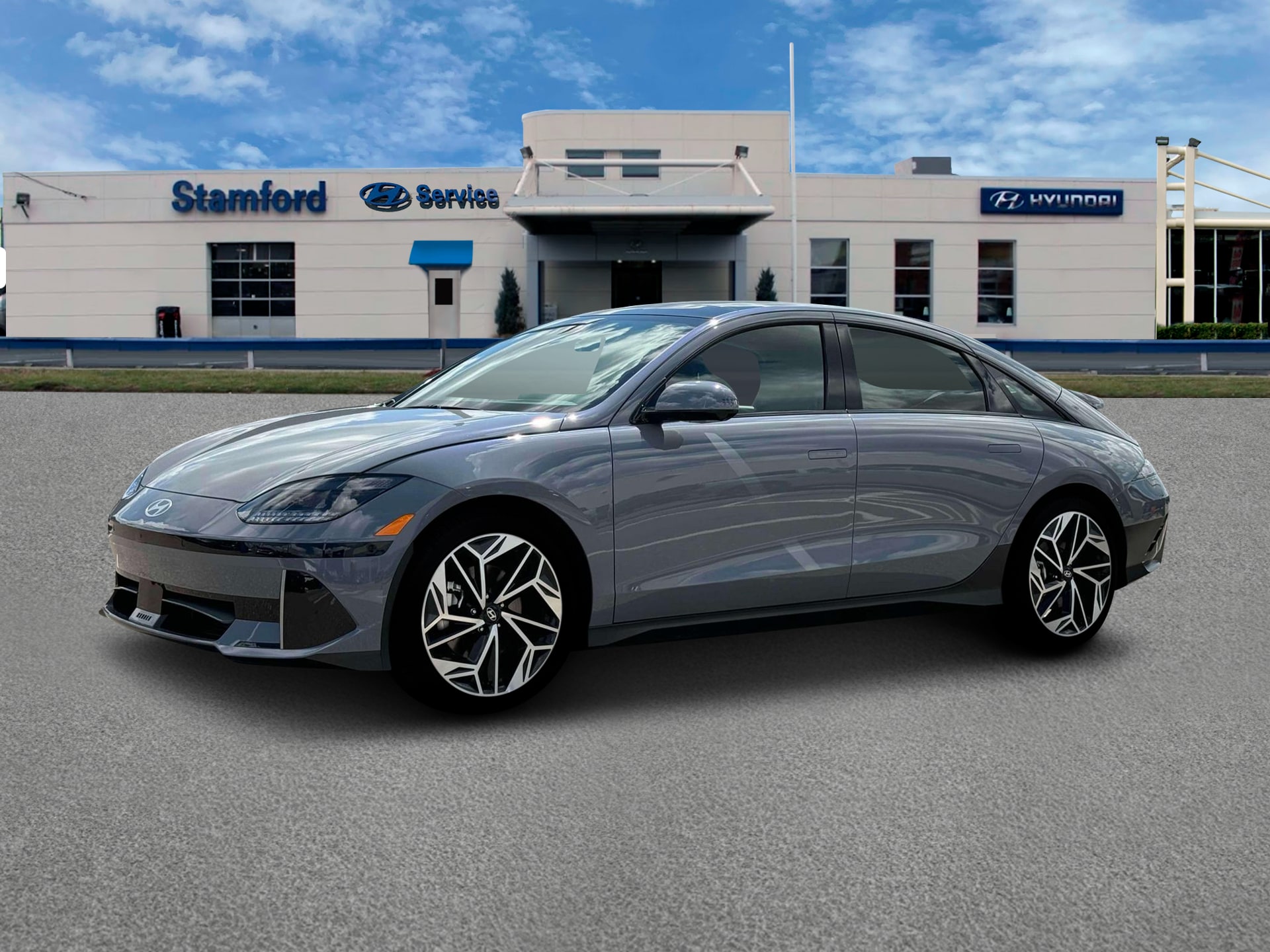 new 2025 Hyundai IONIQ 6 car, priced at $56,455