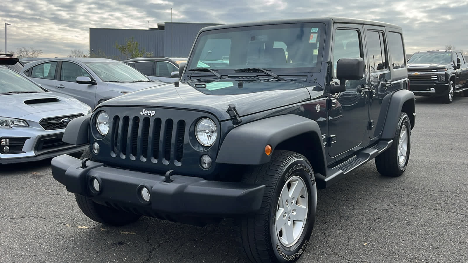 used 2017 Jeep Wrangler Unlimited car, priced at $23,902