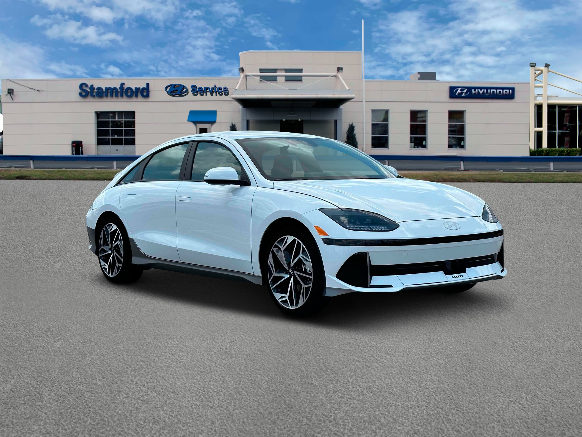 new 2025 Hyundai IONIQ 6 car, priced at $51,530