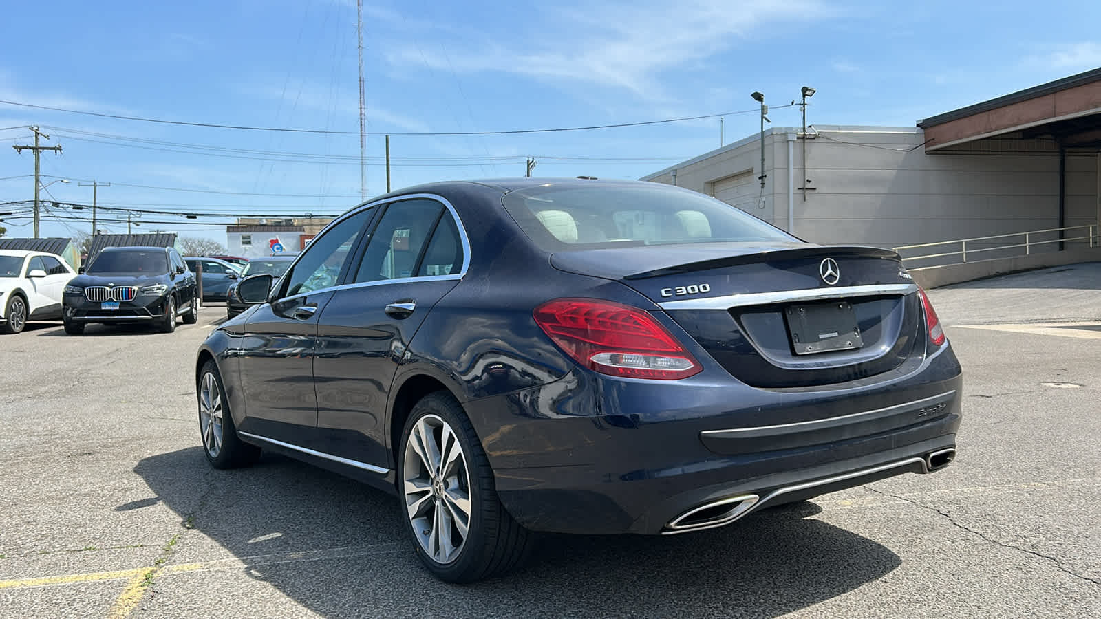 used 2018 Mercedes-Benz C-Class car, priced at $19,303