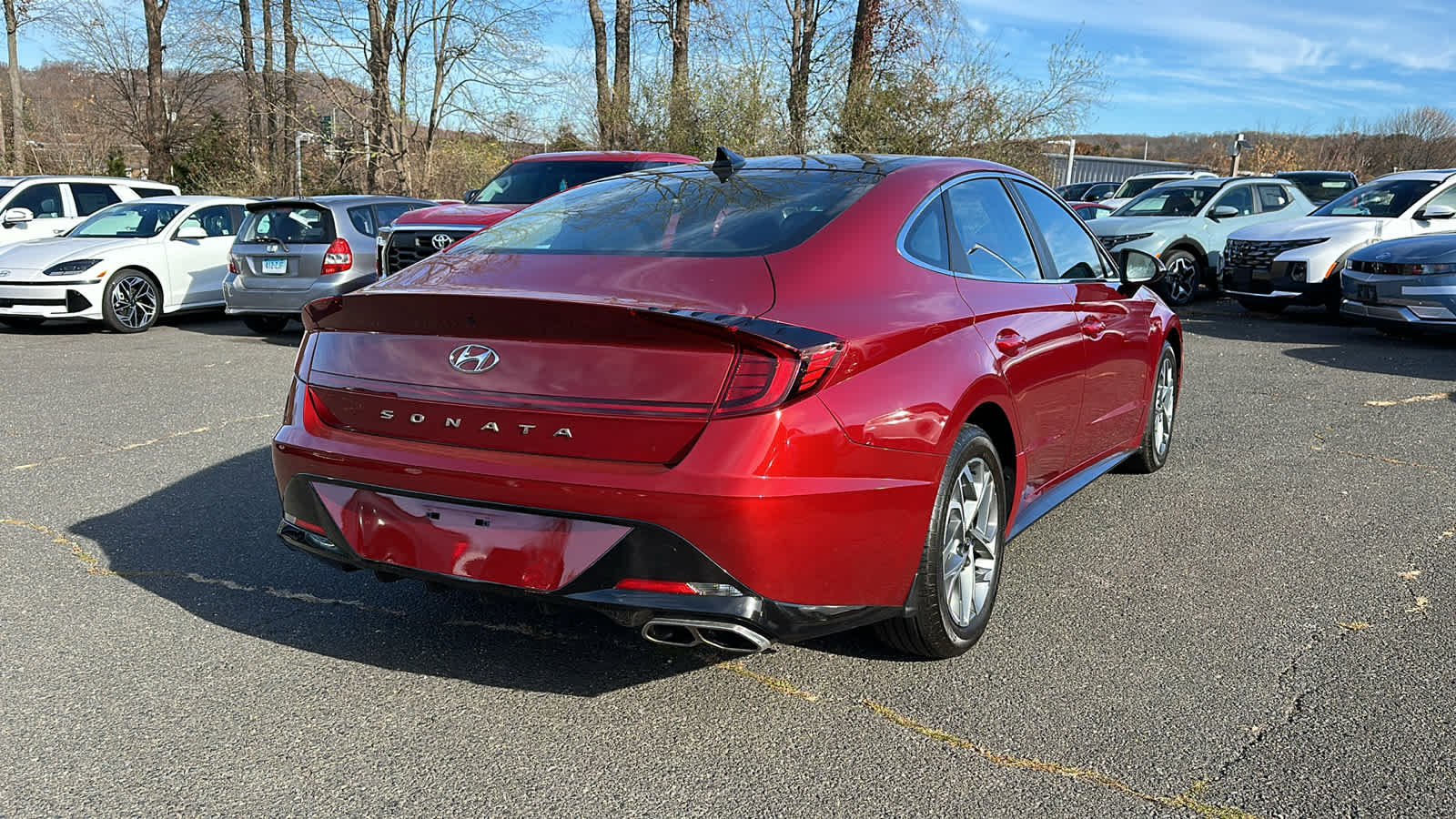 used 2023 Hyundai Sonata car, priced at $21,722