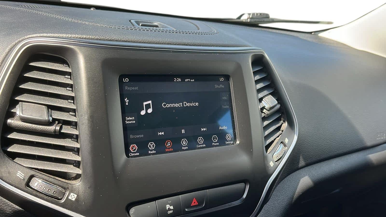 used 2019 Jeep Cherokee car, priced at $15,676