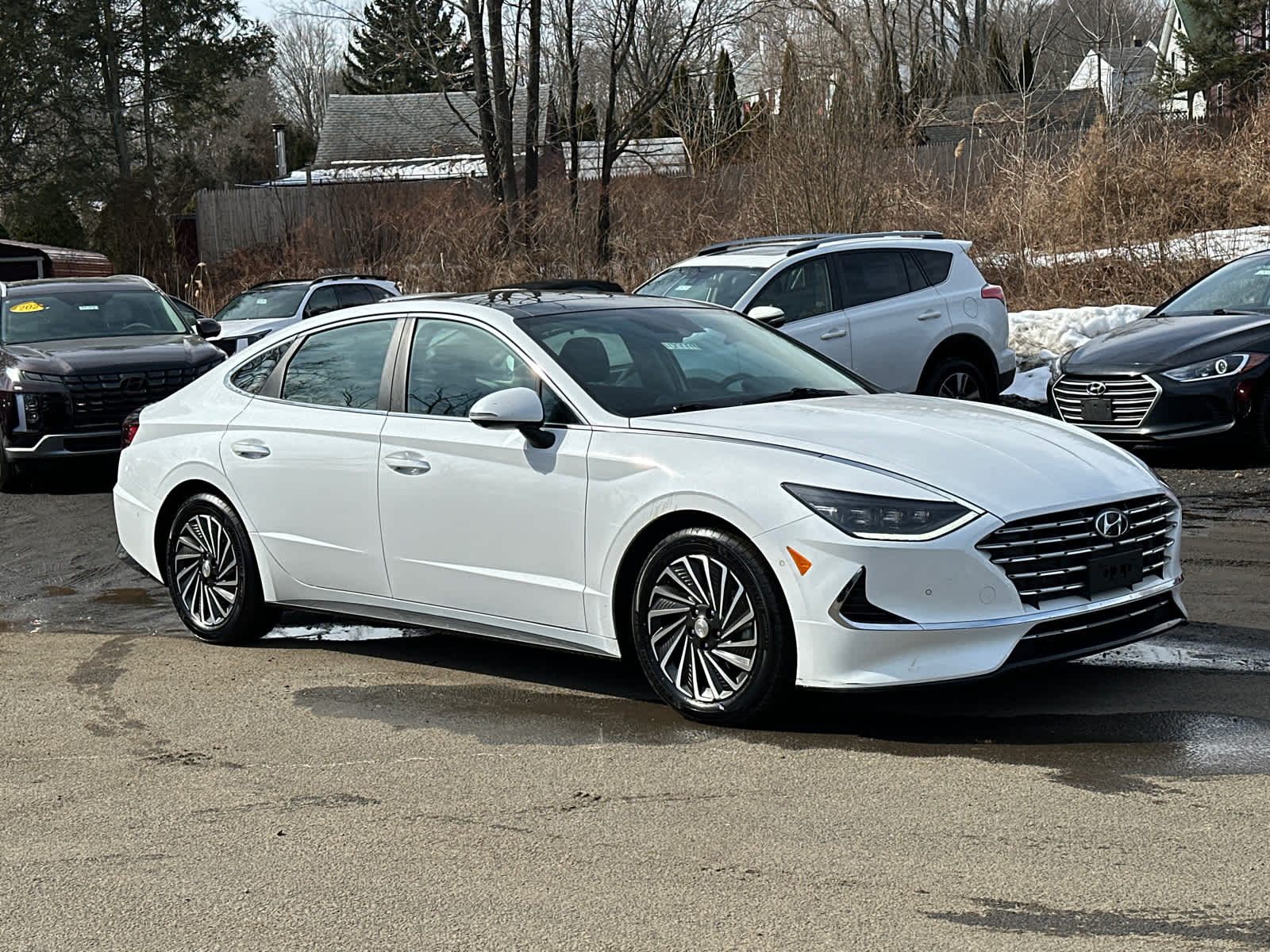 used 2023 Hyundai Sonata Hybrid car, priced at $23,509