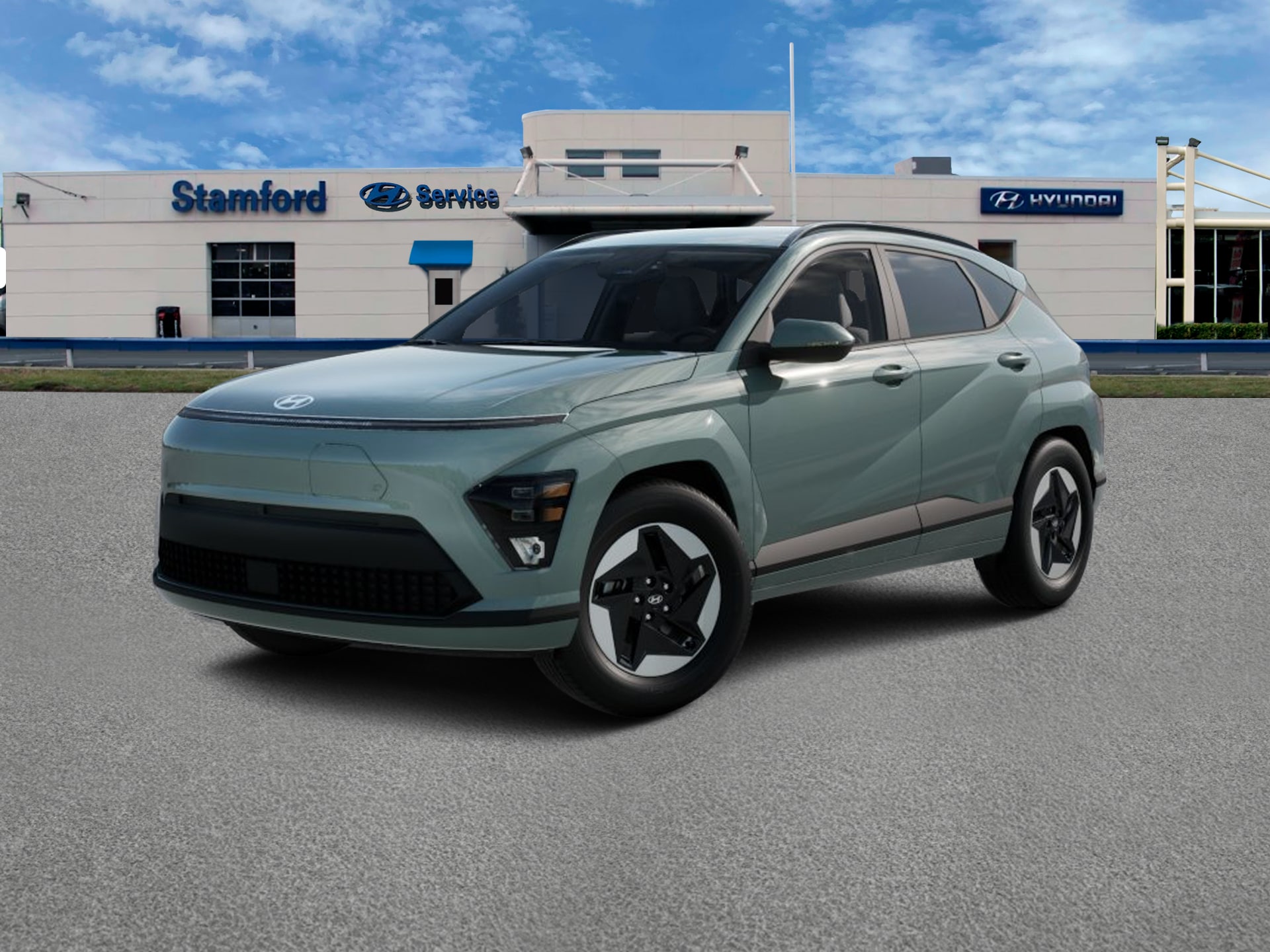 new 2025 Hyundai Kona Electric car, priced at $39,090