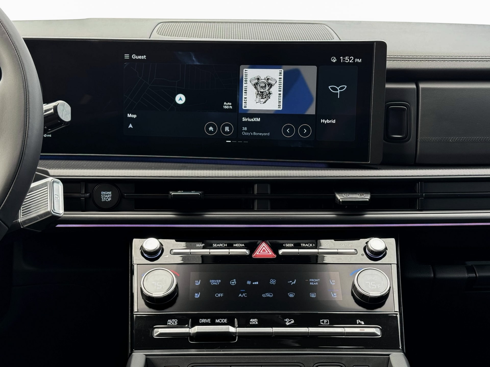 new 2025 Hyundai Santa Fe Hybrid car, priced at $52,135