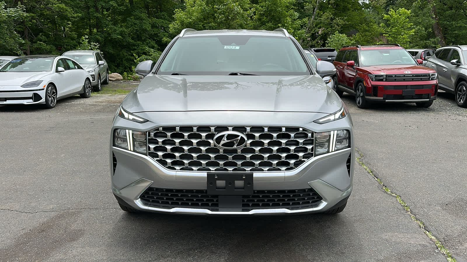 used 2022 Hyundai Santa Fe car, priced at $24,405