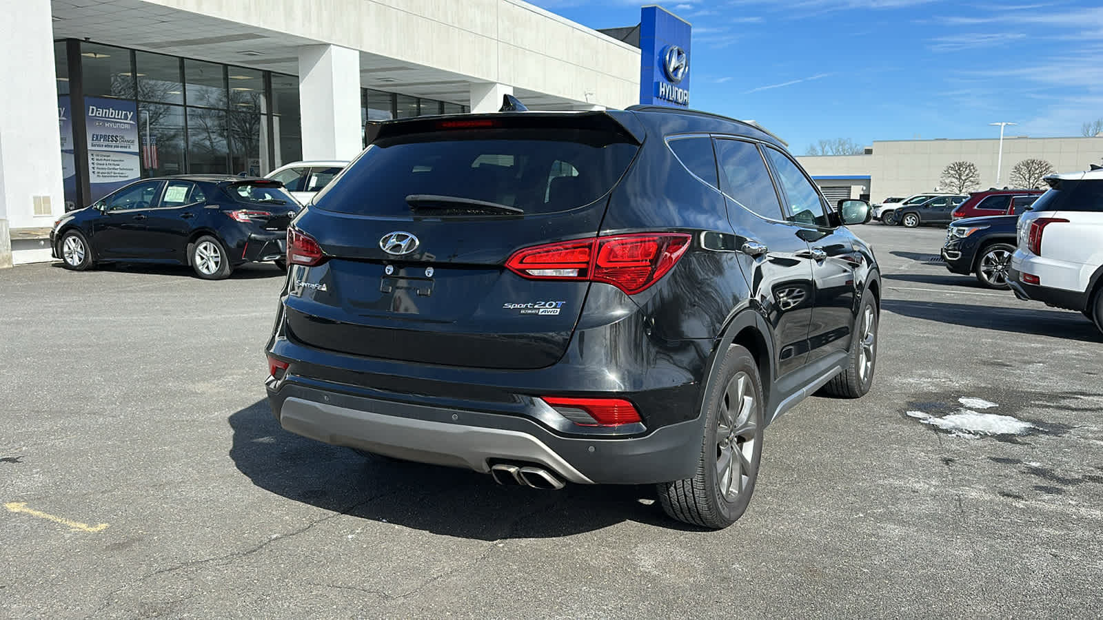 used 2017 Hyundai Santa Fe Sport car, priced at $19,503