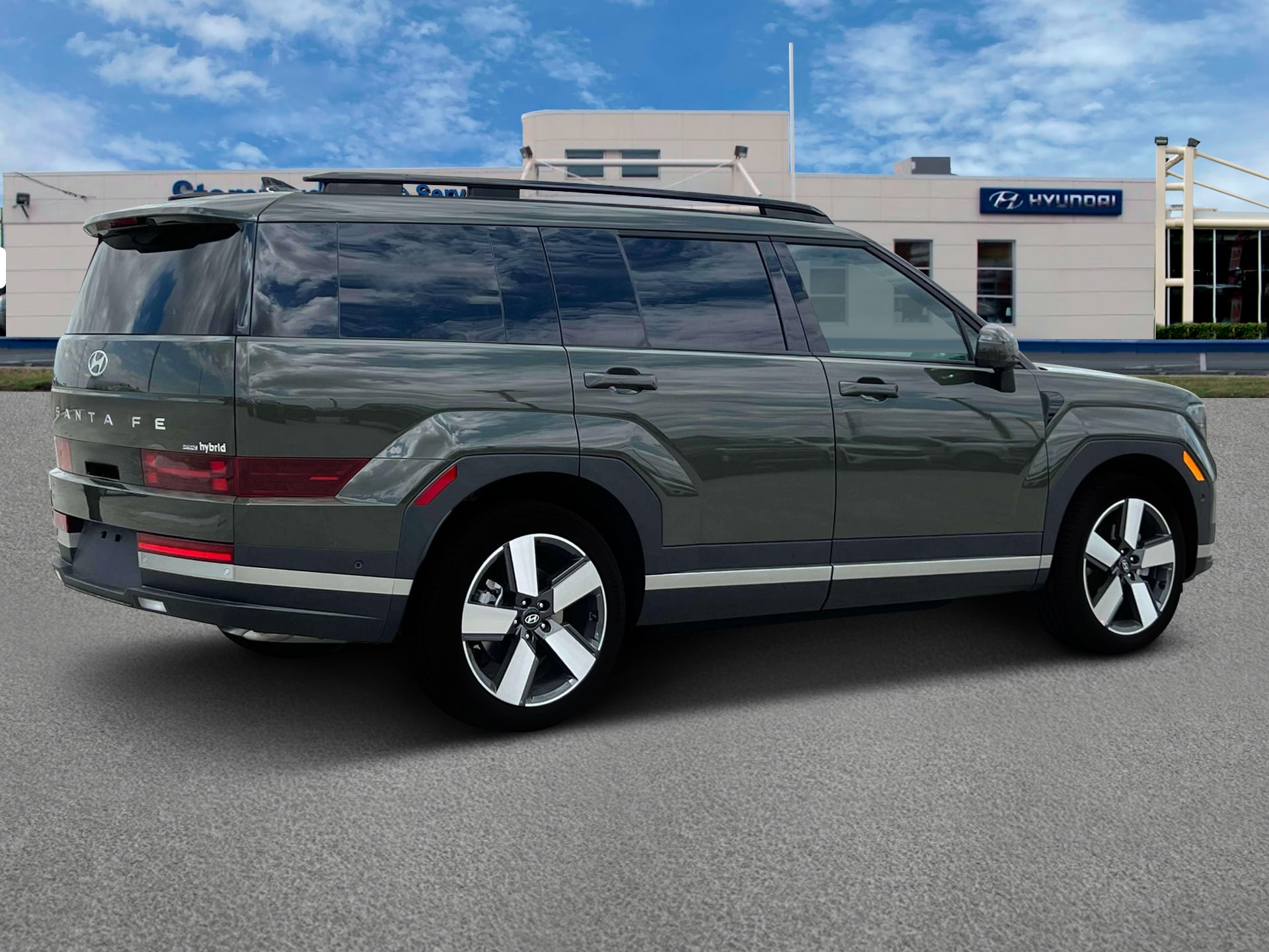 new 2025 Hyundai Santa Fe Hybrid car, priced at $48,945