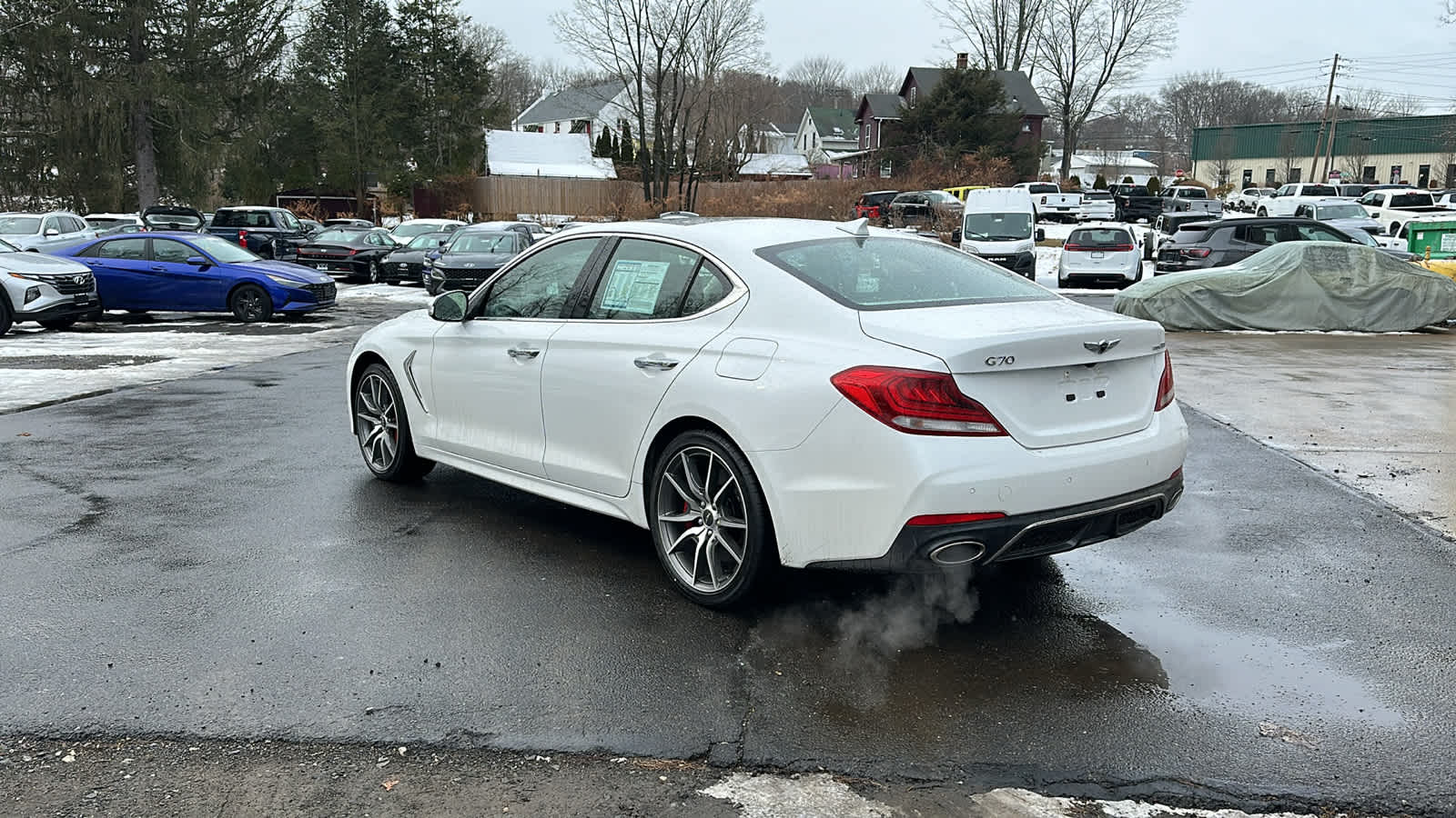 used 2020 Genesis G70 car, priced at $36,888