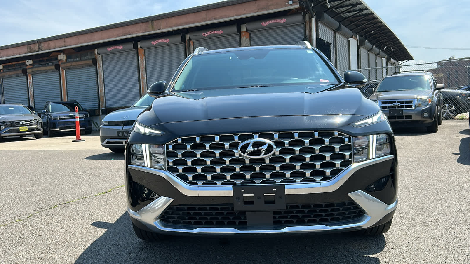 used 2021 Hyundai Santa Fe car, priced at $19,207