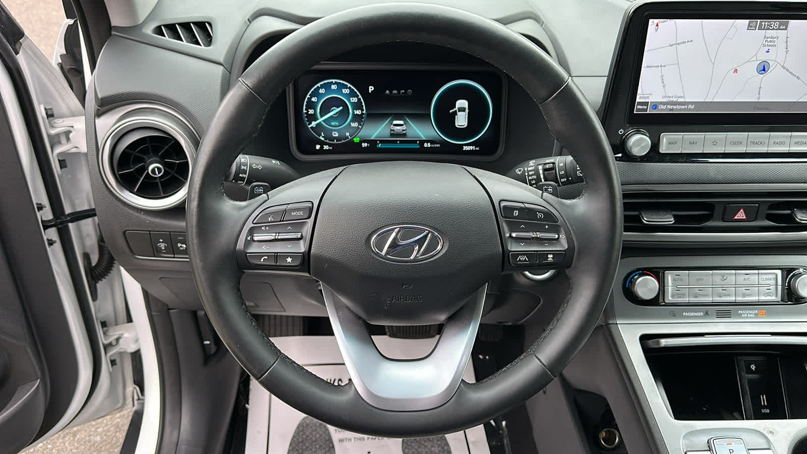 used 2022 Hyundai Kona Electric car, priced at $22,209
