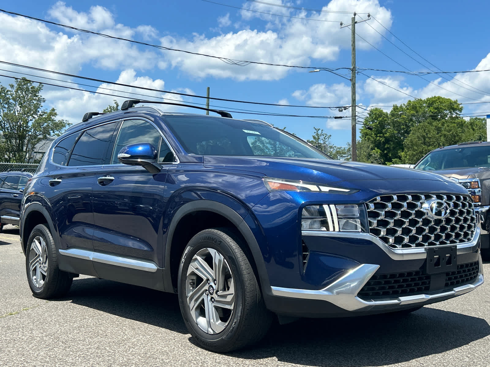 used 2022 Hyundai Santa Fe car, priced at $25,803