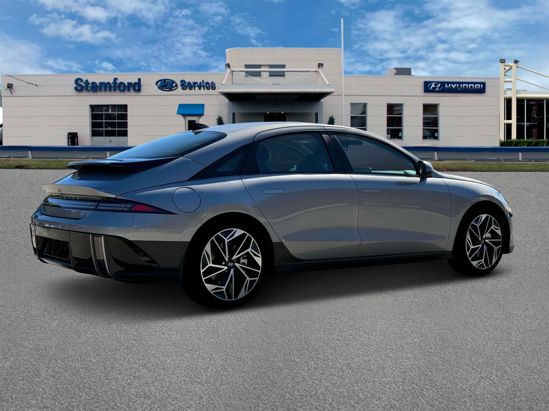 new 2025 Hyundai IONIQ 6 car, priced at $50,830