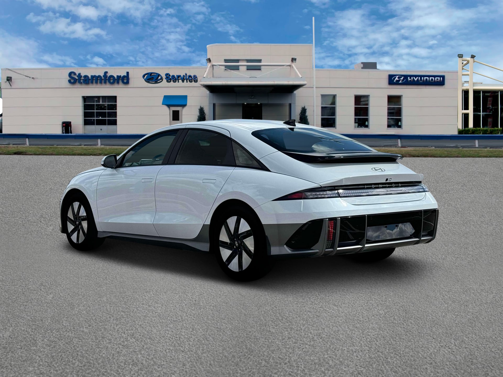 new 2025 Hyundai IONIQ 6 car, priced at $48,505