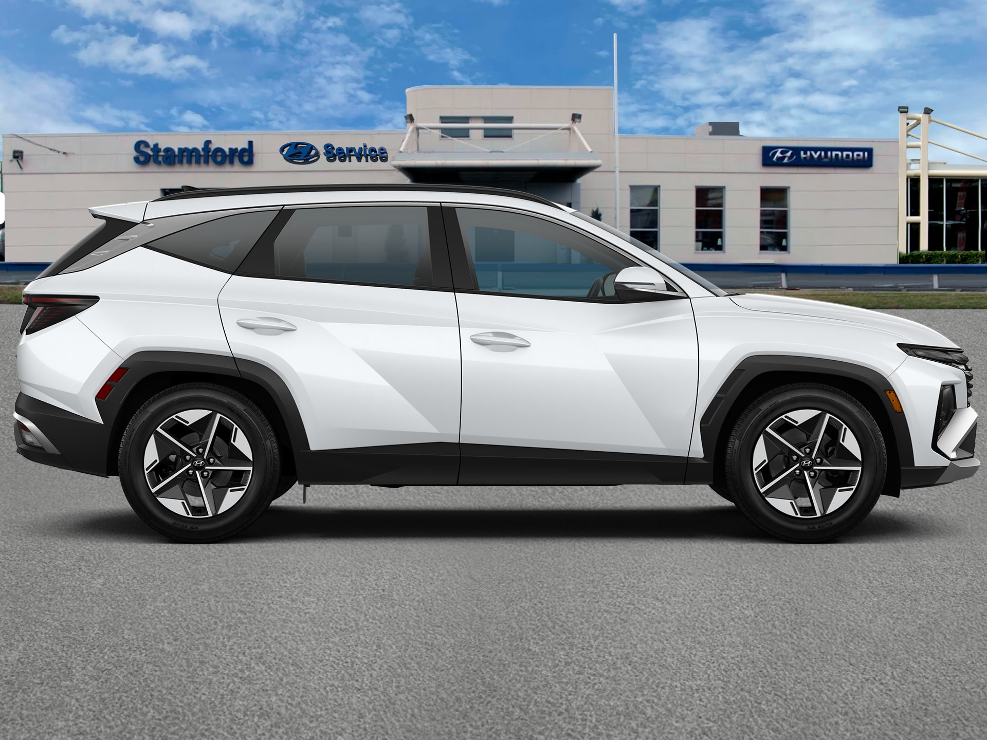 new 2025 Hyundai Tucson car, priced at $37,100