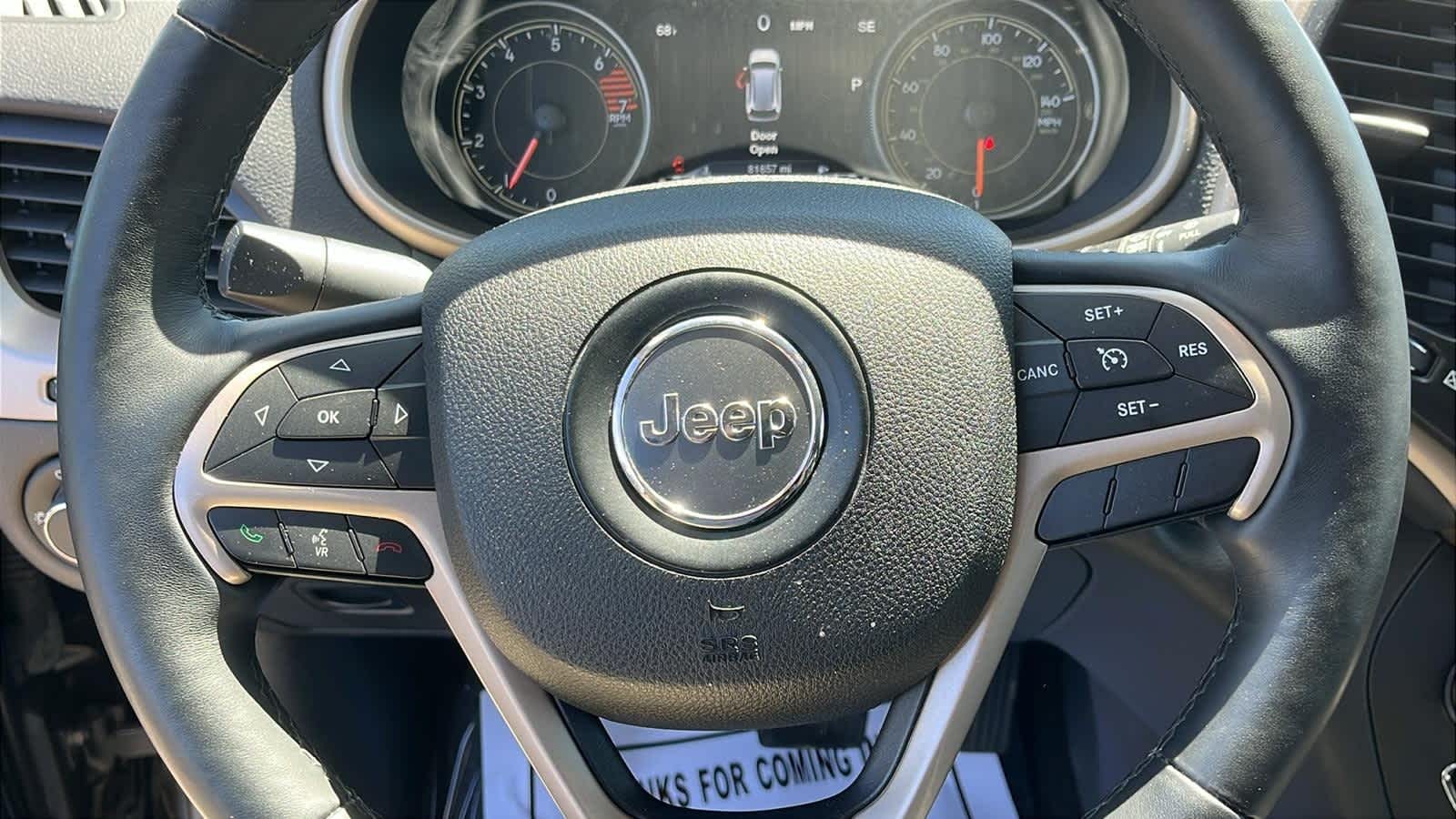 used 2017 Jeep Cherokee car, priced at $15,416
