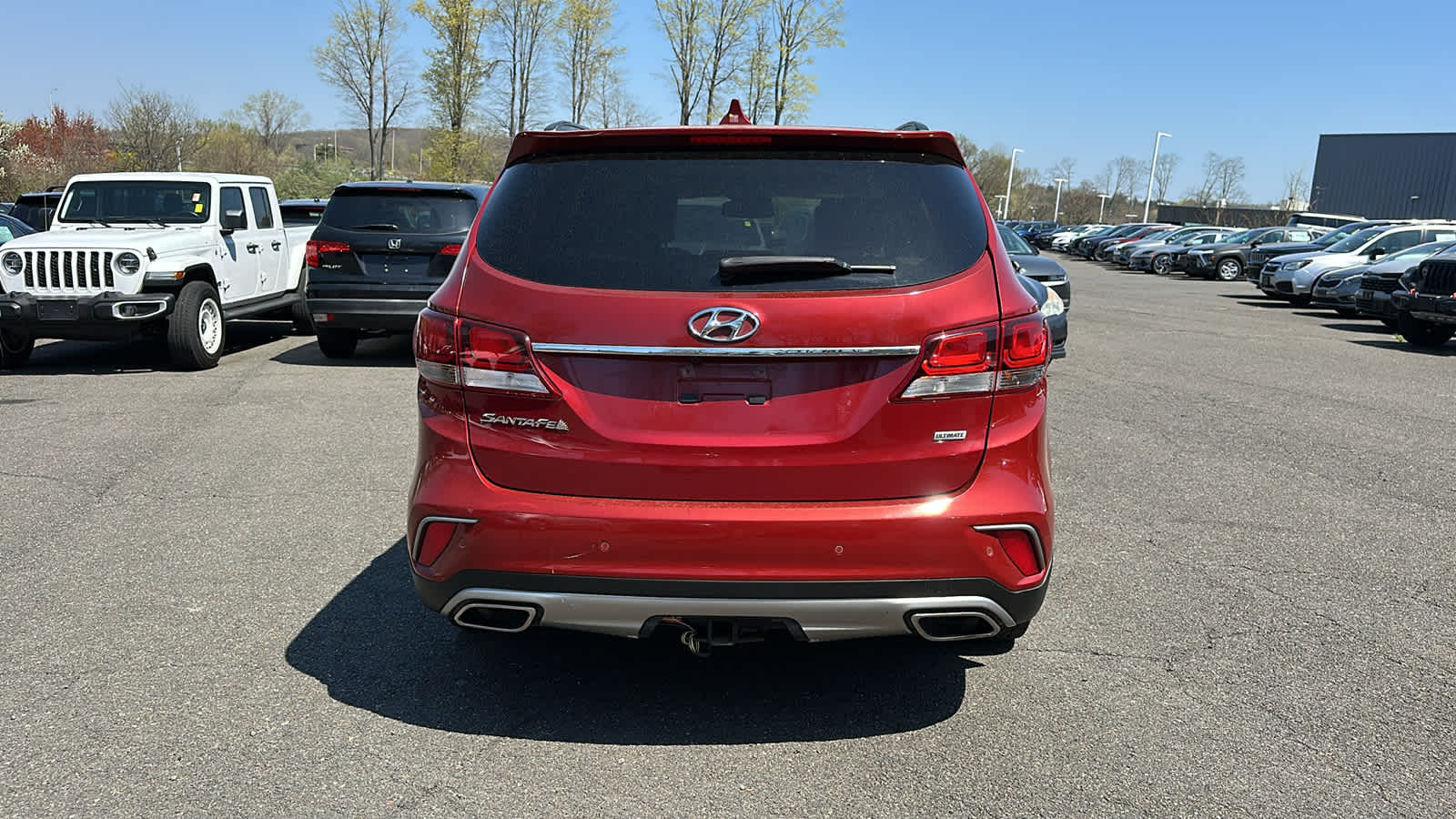 used 2018 Hyundai Santa Fe car, priced at $16,902