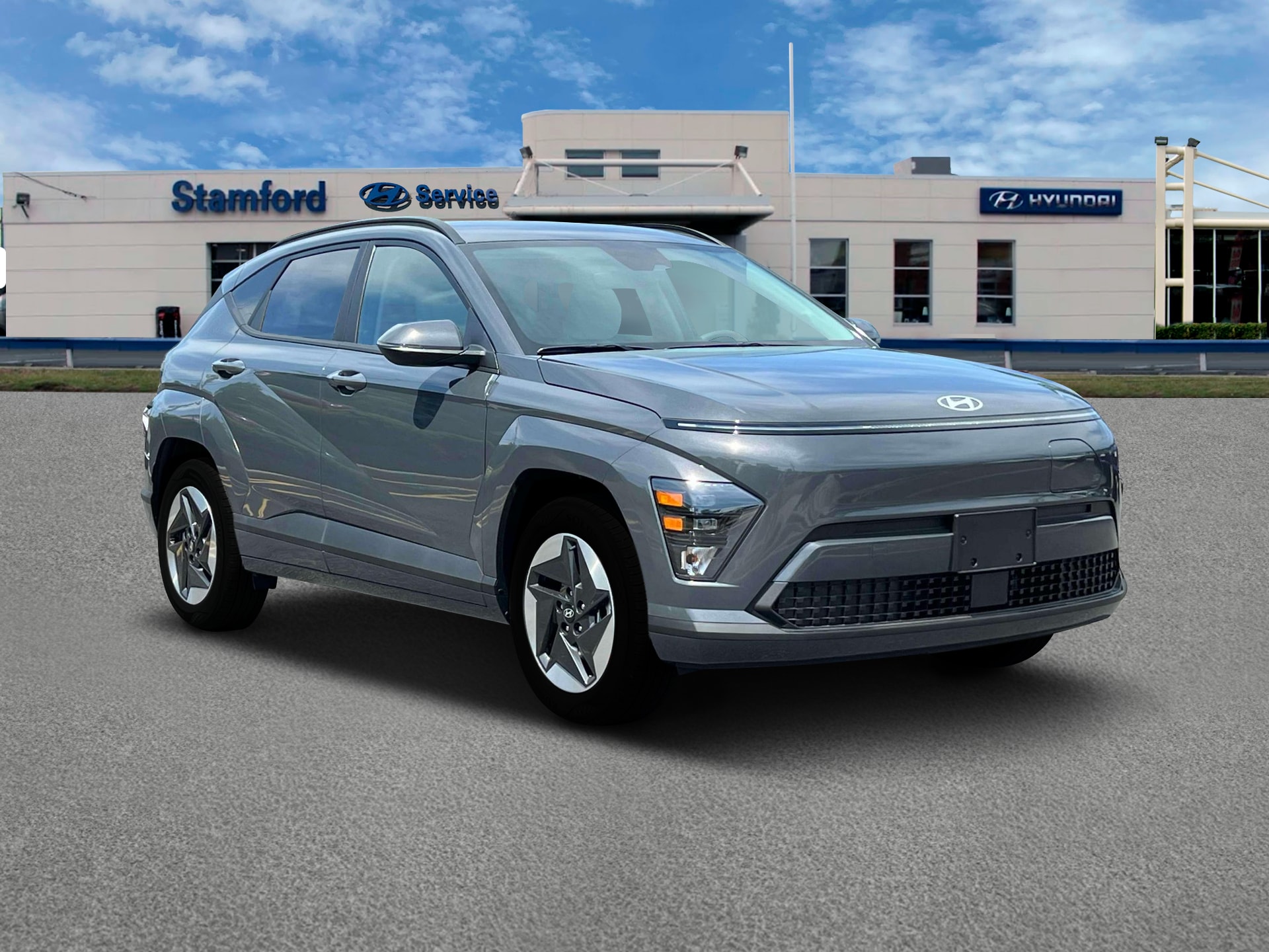 new 2025 Hyundai Kona Electric car, priced at $39,455