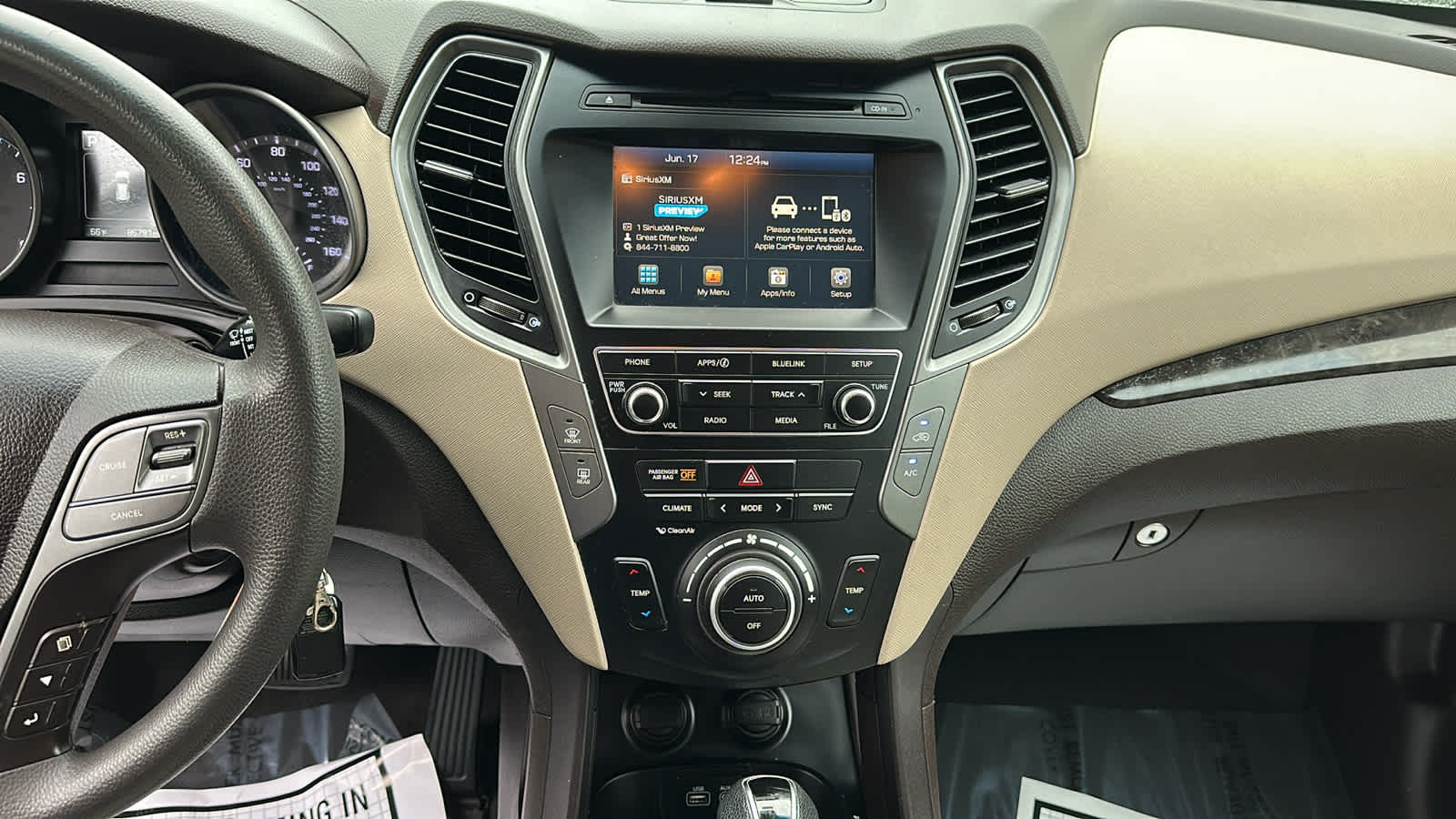 used 2017 Hyundai Santa Fe Sport car, priced at $13,505